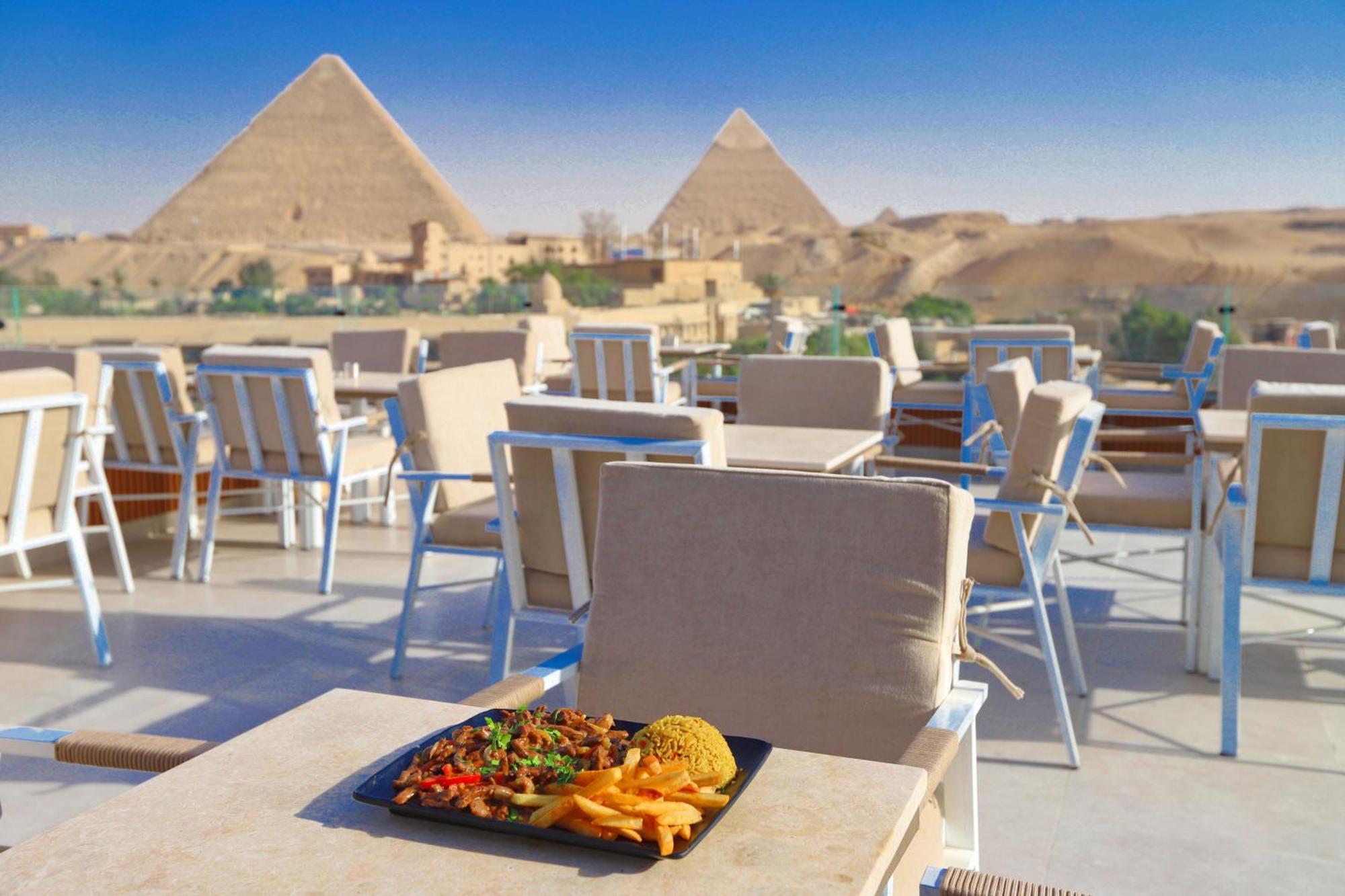 Gaia Pyramids Hotel Kafrat al Jabal Ngoại thất bức ảnh
