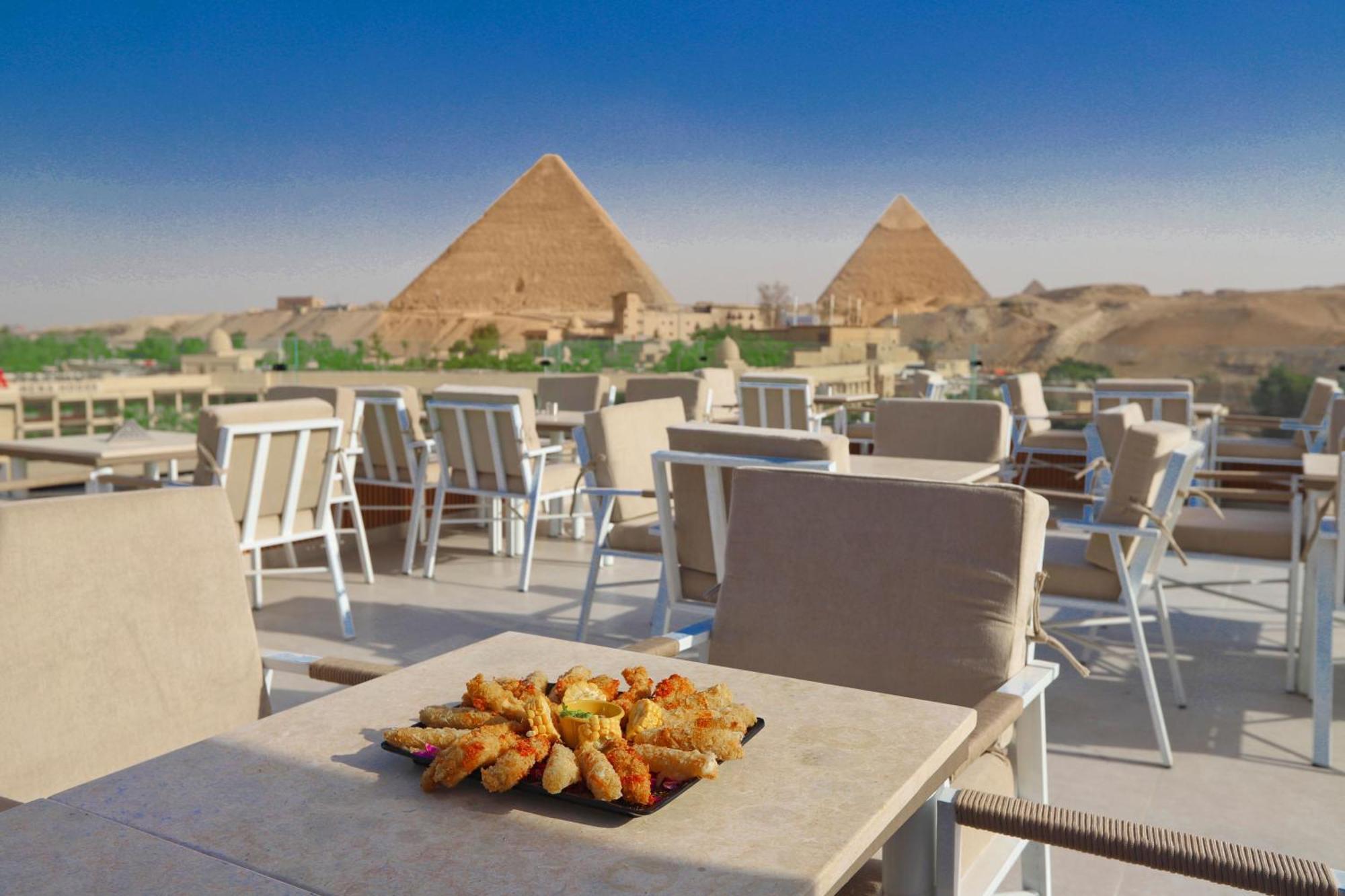 Gaia Pyramids Hotel Kafrat al Jabal Ngoại thất bức ảnh