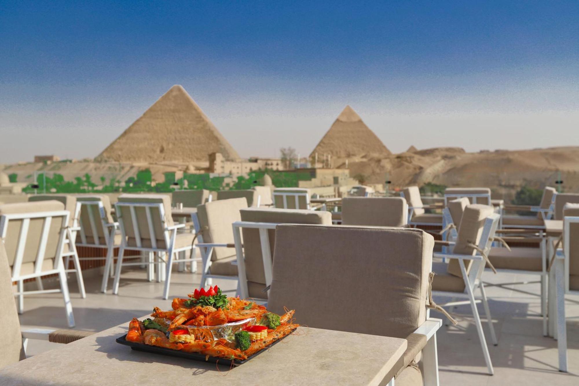 Gaia Pyramids Hotel Kafrat al Jabal Ngoại thất bức ảnh
