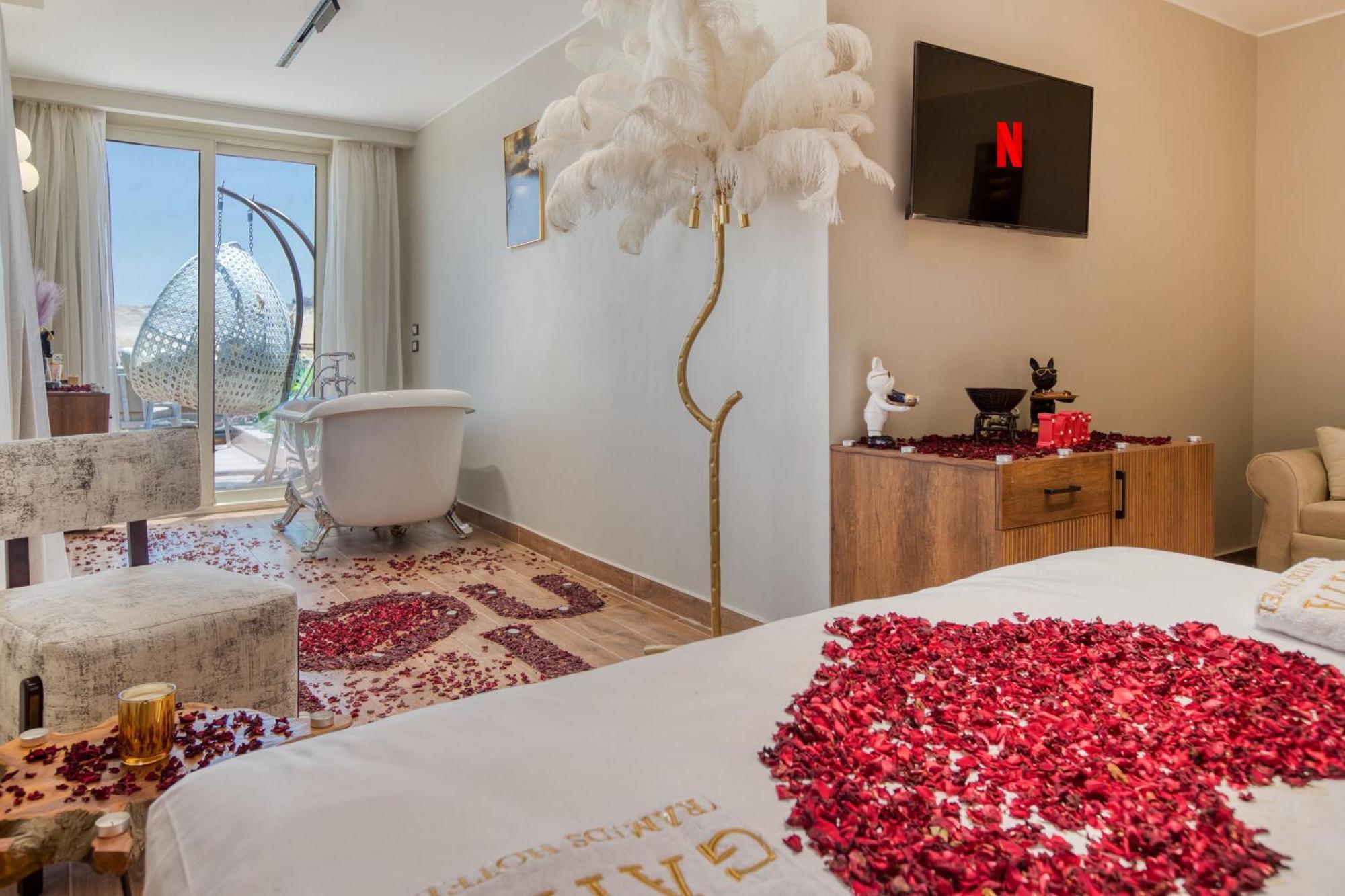 Gaia Pyramids Hotel Kafrat al Jabal Ngoại thất bức ảnh