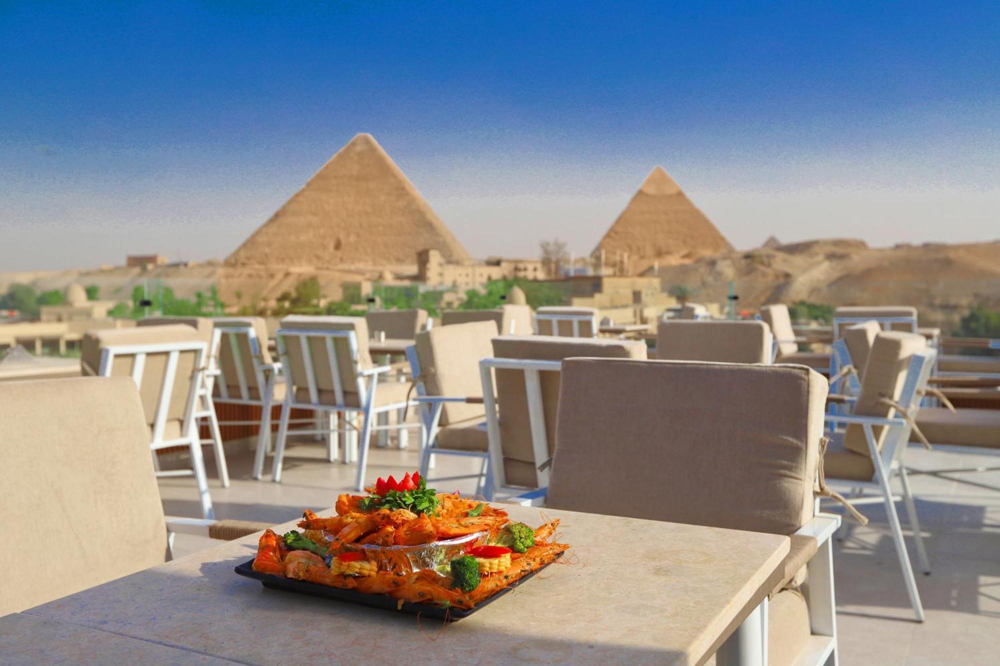 Gaia Pyramids Hotel Kafrat al Jabal Ngoại thất bức ảnh