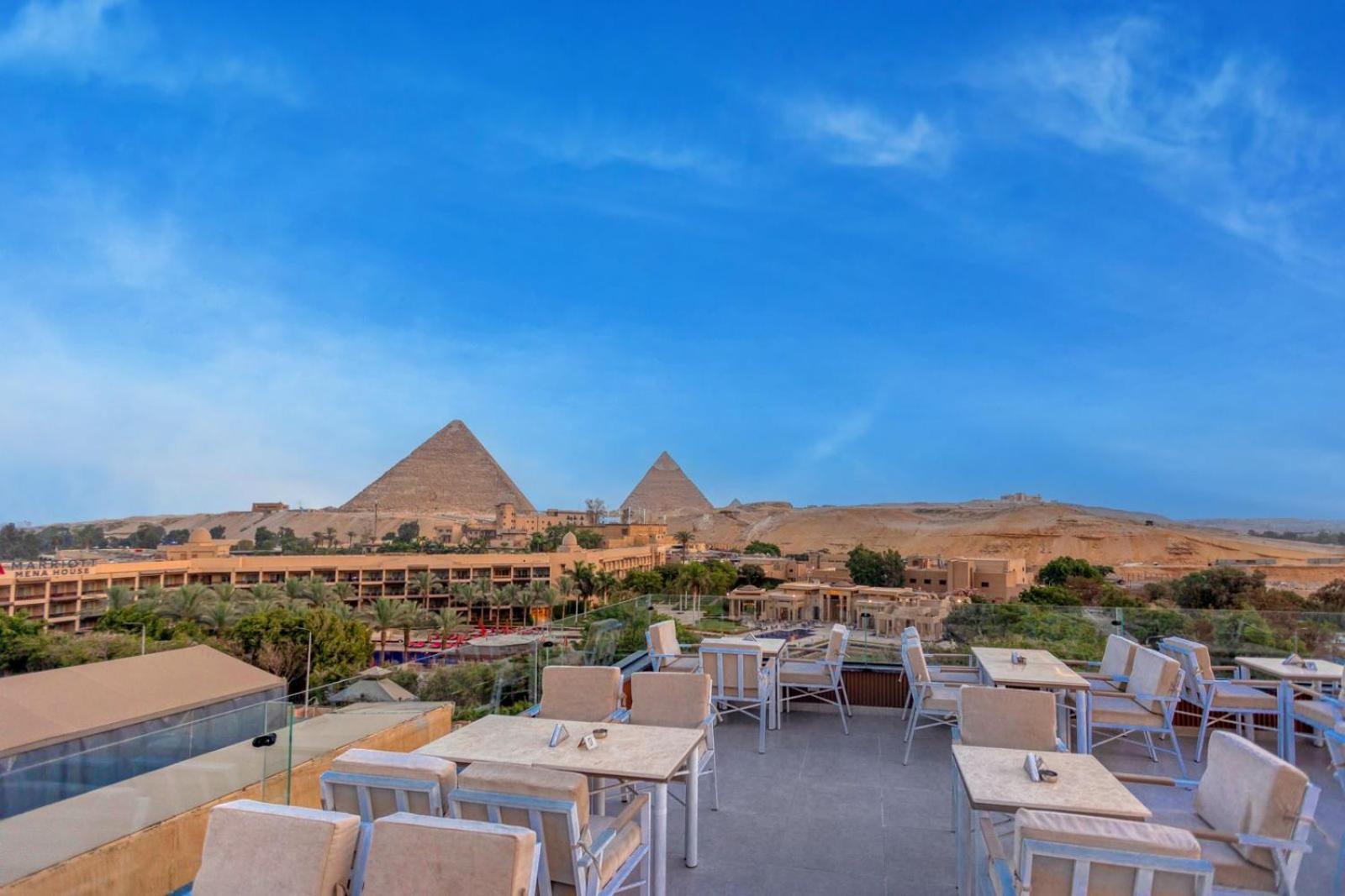Gaia Pyramids Hotel Kafrat al Jabal Ngoại thất bức ảnh