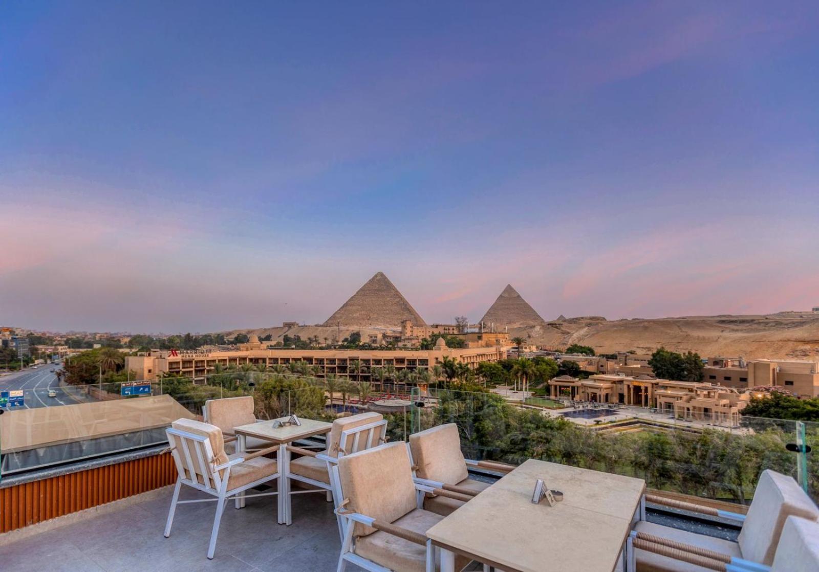 Gaia Pyramids Hotel Kafrat al Jabal Ngoại thất bức ảnh