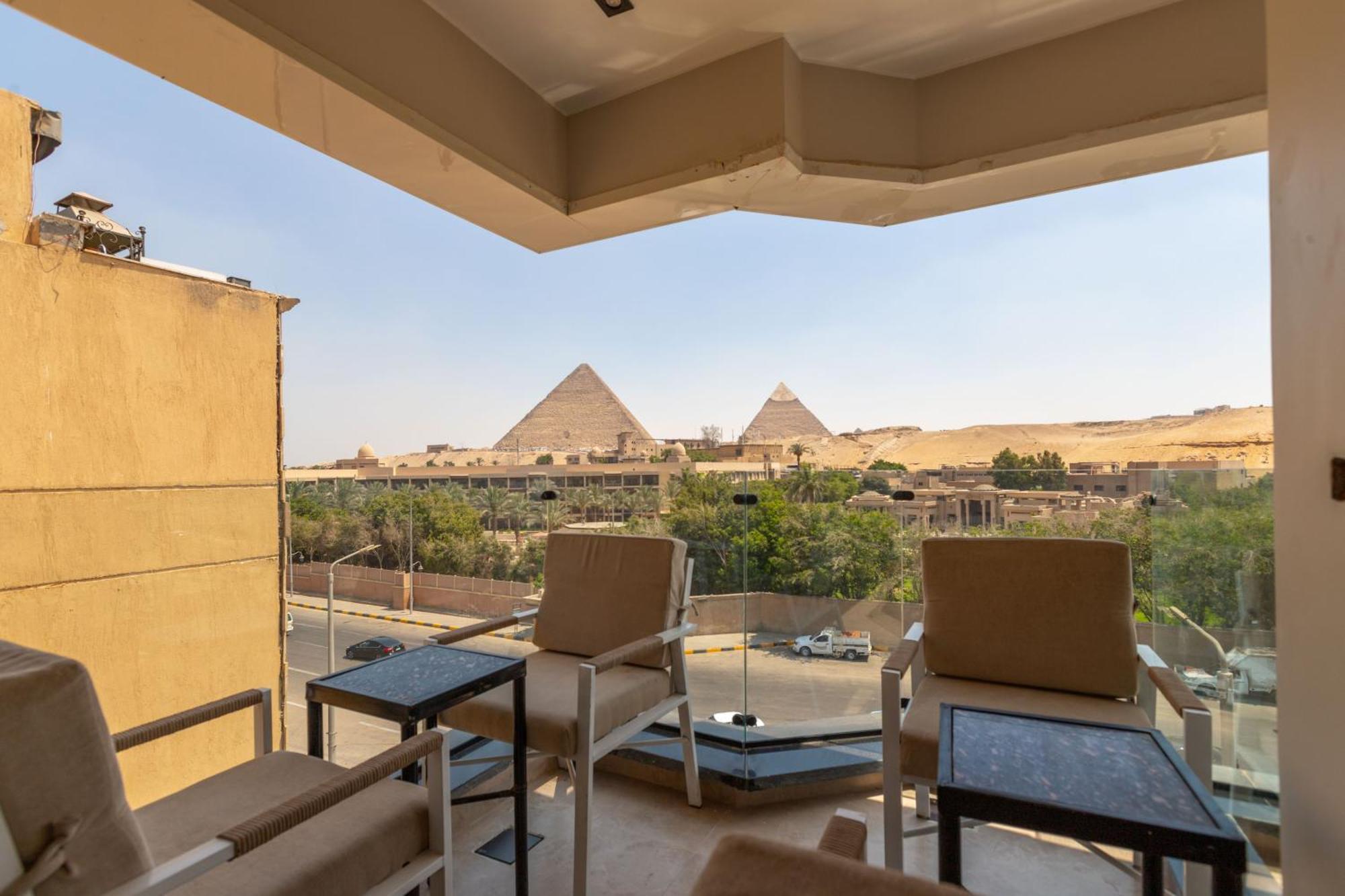 Gaia Pyramids Hotel Kafrat al Jabal Ngoại thất bức ảnh