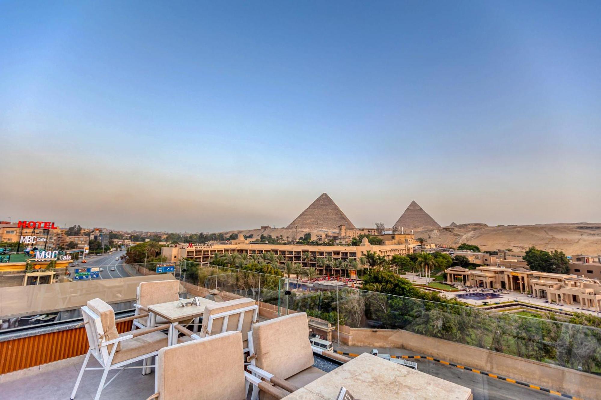 Gaia Pyramids Hotel Kafrat al Jabal Ngoại thất bức ảnh